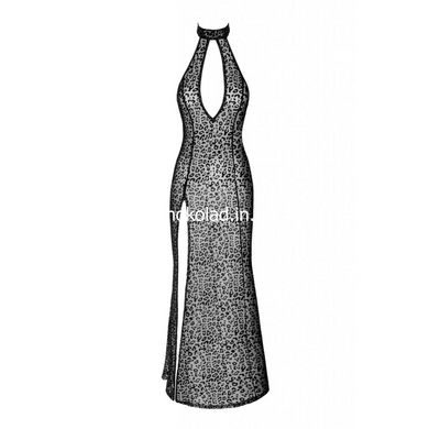 Сексуальна довга леопардова сукня Noir Handmade F288 Noir Dress long - black - S - картинка 3