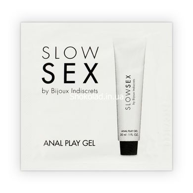 ПРОБНИК Гель для анальної стимуляції ANAL PLAY Slow Sex by Bijoux Indiscrets - картинка 1