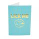 Подарочная открытка с набором Сашетов и Конверт Kama Sutra Lick Me Please - изображение 3
