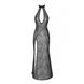 Сексуальна довга леопардова сукня Noir Handmade F288 Noir Dress long - black - S - зображення 3