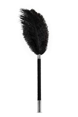 Перо-тіклер Noir Soft Feather Tickler, чорного кольору - картинка 1