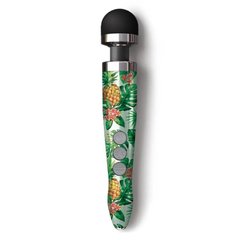 Массажер-микрофон Doxy Die Cast 3R Wand Vibrator Pineapple, с ананасами, зеленый - картинка 1