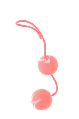 Вагінальні кульки Marbelized DUO BALLS, PINK, Рожевий - картинка 1