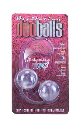 Вагінальні кульки Marbelized DUO BALLS, PINK, Рожевий - картинка 2