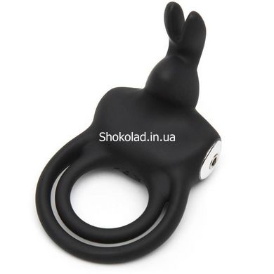Двойное эрекционное кольцо с вибрацией Happy Rabbit Stimulating Rechargeable Rabbit Cock Ring - картинка 1