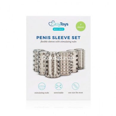 Набір насадок для пеніса Penis Sleeve Set Easytoys