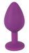 Анальная пробка с камнем You2Toys Colorful Joy Jewel Purple Plug Medium - изображение 4