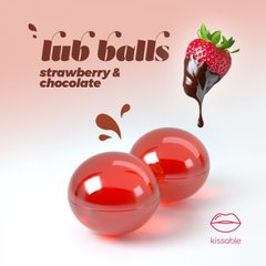 Вибухові кульки зі смаком полуниці та шоколаду Balls lub strawberry&chocolate - картинка 1
