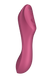 Подвійний вібратор із вакуумною стимуляцією SATISFYER CURVY TRINITY 3 RED - зображення 3