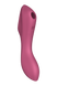 Подвійний вібратор із вакуумною стимуляцією SATISFYER CURVY TRINITY 3 RED - зображення 6