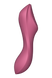 Подвійний вібратор із вакуумною стимуляцією SATISFYER CURVY TRINITY 3 RED - зображення 2