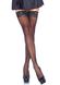 Чулки с кружевом Leg Avenue One Size Alix Sheer Thigh High Stockings, черные - изображение 3
