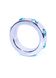 Эрекционное кольцо Boss Series Metal Cock Ring with Light Blue Diamonds Medium - изображение 2