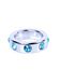 Эрекционное кольцо Boss Series Metal Cock Ring with Light Blue Diamonds Medium - изображение 1
