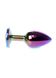 Анальна пробка з каменем Boss Series , Plug-Jewellery Multicolour PLUG- Clear - зображення 5