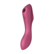Подвійний вібратор із вакуумною стимуляцією SATISFYER CURVY TRINITY 3 RED - зображення 1