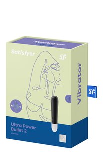 Вибропуля для целенаправленной стимуляции Satisfyer Ultra Power Bullet 2 Black - картинка 1