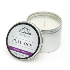 Ароматична свічка Fifty Shades of Gray Nice Vanilla Candle з ароматом ванілі, 90 г - картинка 1