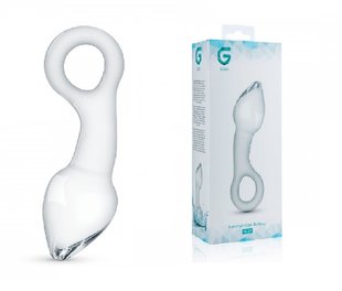 Анальна пробка скло Gildo Glass Dildo No.13, Прозрачный - картинка 1