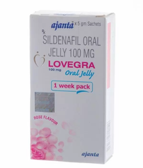 Возбуждающее Желе для женщин LOVEGRA Oral Jelly (цена за упаковку,7 пакетиков) - картинка 1
