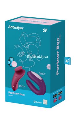 Набір секс іграшок Satisfyer Partner Box 1 (Double Joy + Sexy Secret) - картинка 3