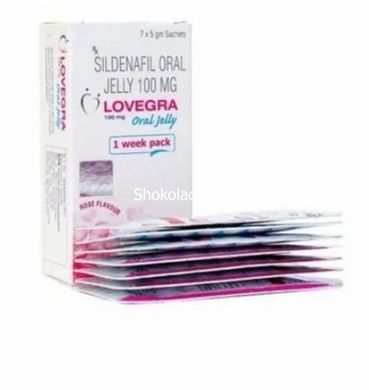 Возбуждающее Желе для женщин LOVEGRA Oral Jelly (цена за упаковку,7 пакетиков) - картинка 5