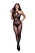 Комбінезон CRISS CROSS FLORAL LACE BODYSTOCKING, OS - зображення 1