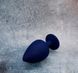 Анальна пробка з фіолетовим каменем Loveshop 9.4 см* 4.3 см - зображення 3