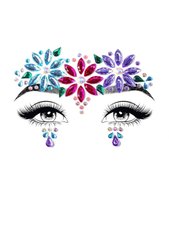 Самоклеючі прикраси для обличчя та тіла Leg Avenue Dahlia face jewels sticker - картинка 1