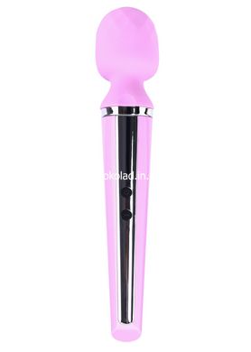 Вибро-Микрофон Massager Genius USB Рожевий 10 Function - картинка 5