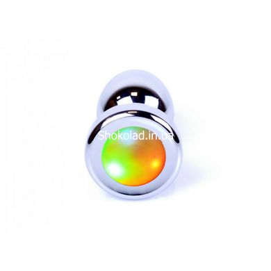 Анальная пробка со светодиодом Plug-Jewellery PLUG - Disco Flashlight размер S - картинка 3