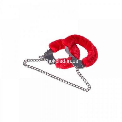 Наручники Roomfun Metal Handcuff With a Long Chain , Red - картинка 6