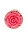 Анальна пробка з рожевою трояндочкою Plug-Jewellery Red Gold PLUG ROSE-Pink - зображення 2