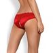 Трусики з інтимним вирізом Lovica crotchless panties Obsessive SM, Червоний, S/M - зображення 2