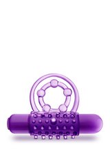 Эрекционное виброкольцо Blush PLAY WITH ME Purple - картинка 1