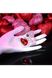 Стеклянная анальная пробка ADAM ET EVE RED HEART GEM GLASS PLUG SMALL - изображение 2