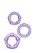 Набір ерекційних кілець STAY HARD BEADED PURPLE, Пурпурный, Розмір посилки : 8,30 х 14,00 х 1,50 - зображення 1
