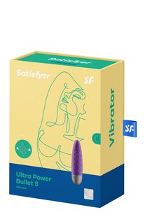 Вибропуля с глубокой вибрацией Satisfyer Ultra Power Bullet 5 Violet - картинка 1