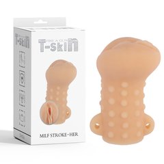 Мастурбатор вагіна з петлею під пальці T-skin MILF STROKE-HER Chisa - картинка 1