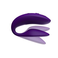 Інноваційний смарт-вібратор We Vibe Sync 2 Purple для пари, фіолетовий - картинка 1