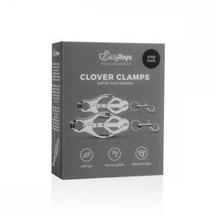Затискачі для сосків EasyToys Clover Clamps With Clips - картинка 1