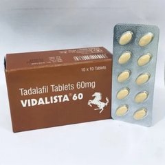 Таблетки для повышения потенции и усиления эрекции Vidalista 60 мг (Сиалис) - картинка 1