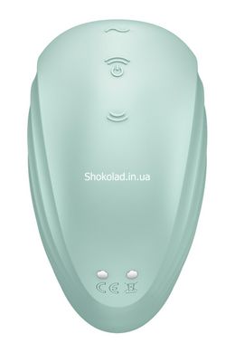 Вакуумный клиторальный стимулятор с вибрацией Satisfyer Pearl Diver mint - картинка 4