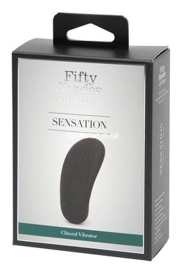 Вибратор для клитора Sensation Fifty Shades Of Grey, черный, 8 х 3 см - картинка 2