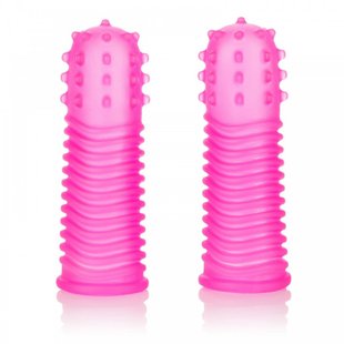 Насадки на палець California Exotic Intimate Play Finger Tingler Pink - картинка 1