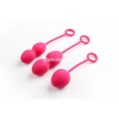 Набор вагинальных шариков Nova Ball — Svakom, розовые - картинка 4