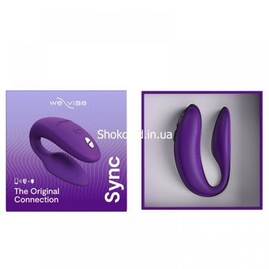 Інноваційний смарт-вібратор We Vibe Sync 2 Purple для пари, фіолетовий - картинка 7
