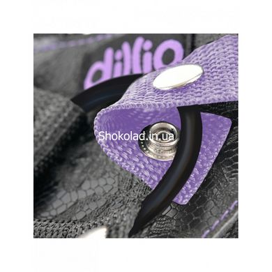Страпон на ременях Dillio 7 Strap-On Suspender Harness - картинка 3