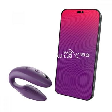 Інноваційний смарт-вібратор We Vibe Sync 2 Purple для пари, фіолетовий - картинка 6