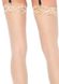 Чулки с кружевной коронкой One Size Nuna Sheer Thigh High Stockings от Leg Avenue, бежевые - изображение 2